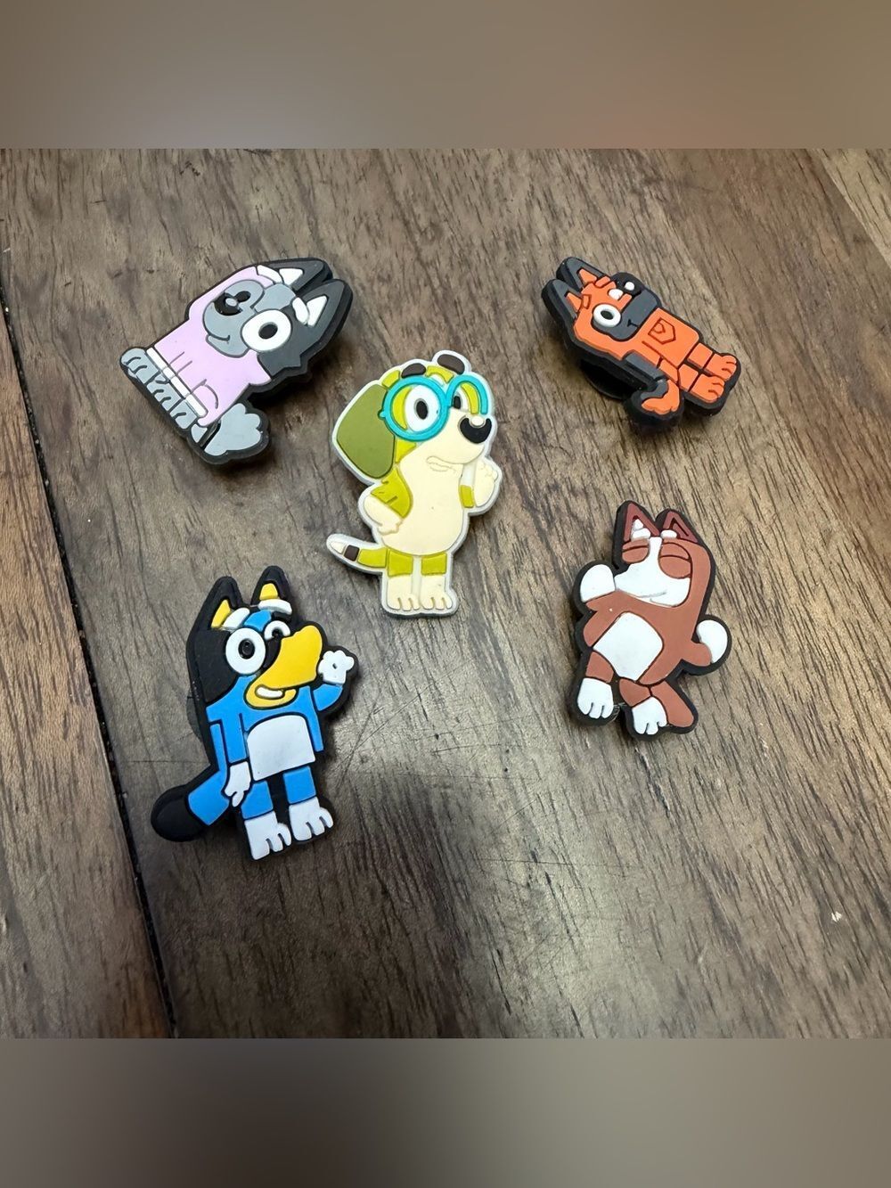 Blue  and Friends Shoe Charms